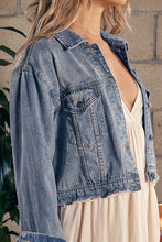 Load image into Gallery viewer, Color Denim Jacket