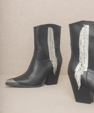 Load image into Gallery viewer, OASIS SOCIETY Kai - Rhinestone Fringe Boots