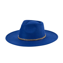 Load image into Gallery viewer, “Sinatra” CHAIN FEDORA