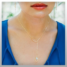 Load image into Gallery viewer, “Maya” Lariat Necklace