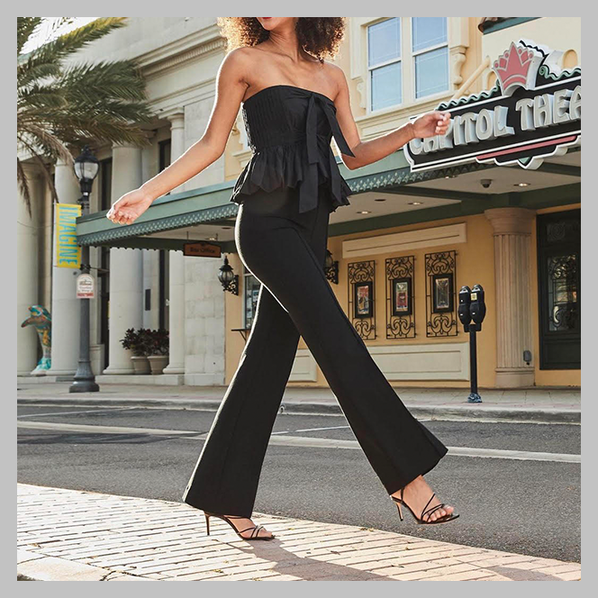 spanx dress pants Spanx The Perfect Pant Highrise Flare – PlentyBoutique